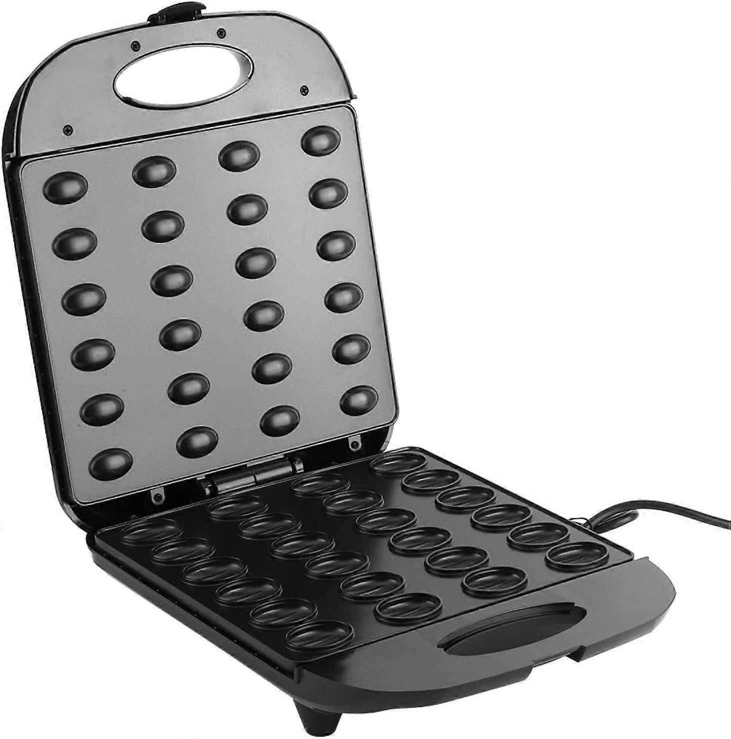 1400W Dubbelsidig Värme Mutter Maker Elektrisk Mutter Valnötkaka Kex Maker Kök Frukostmaskin för non-stick kakor Bakverk (UK-plugg)