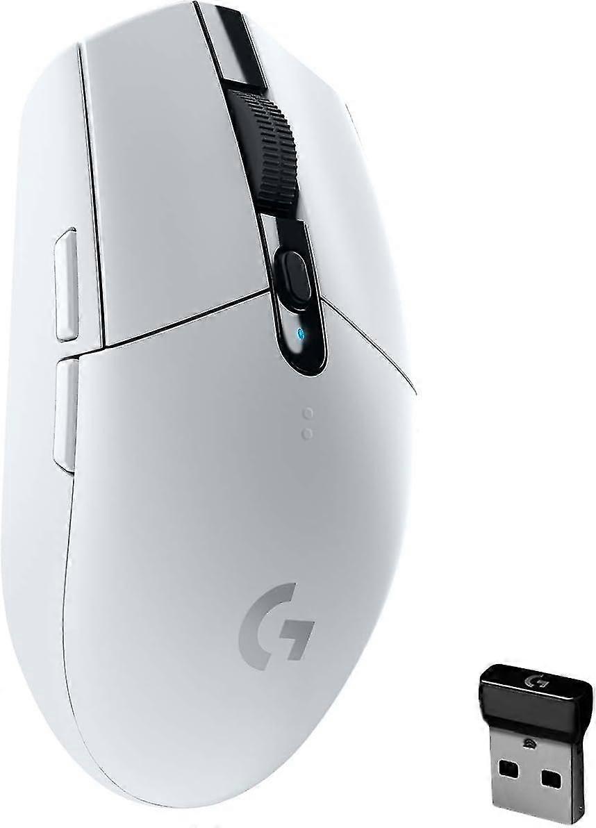Mouse da gioco wireless G305 LIGHTSPEED, sensore Hero 12K, 12.000 DPI, leggero, 6 pulsanti programmabili, durata della batteria 250 ore, memoria integrata, PC/Mac - 