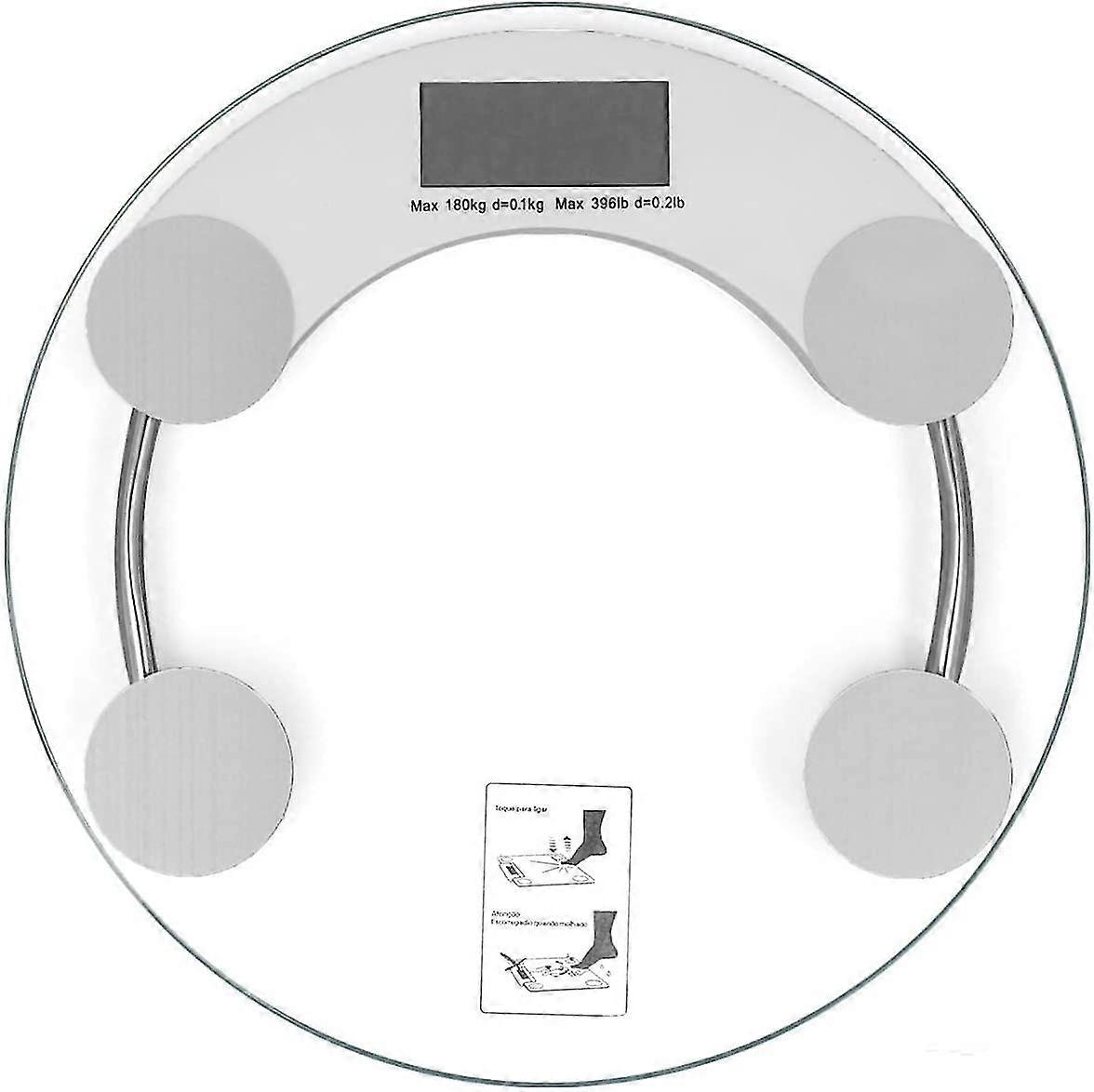 Round Weight Scale 180kg Led