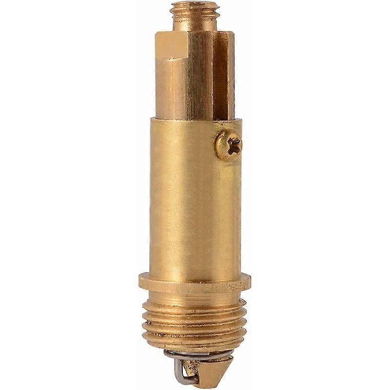 Brass drain plug for bathroom sink