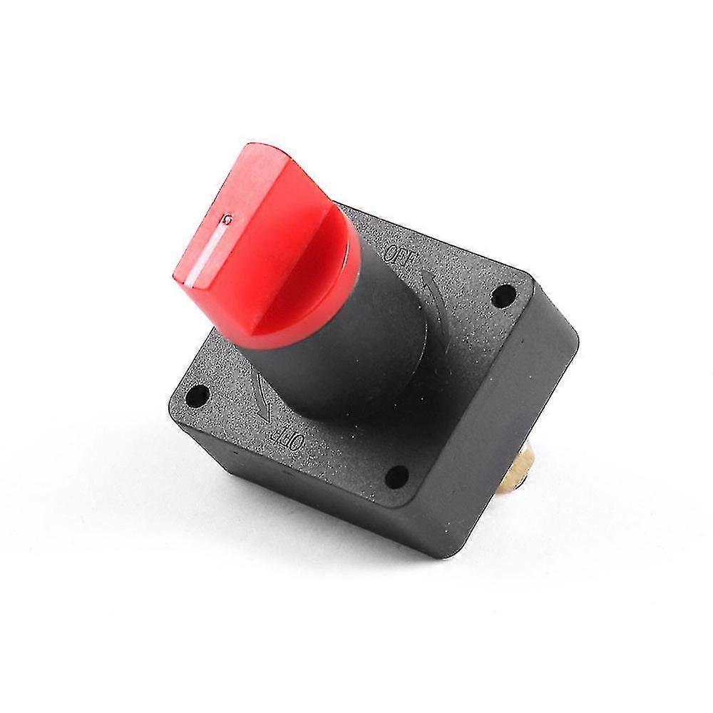 2pcs Battery Master Disconnect Rotary Cut Off Isolator Switch For Car Boat,small Current Power Cut-off Switch Battery Cut-off Switch Car Modific -t