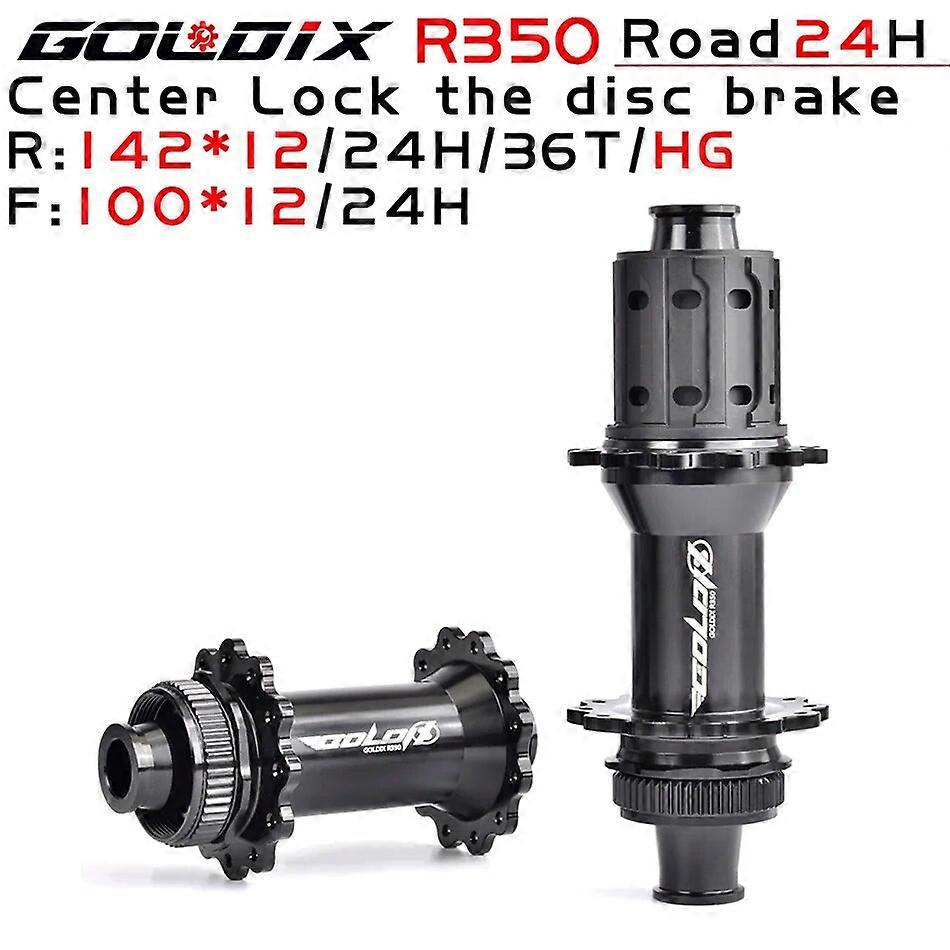 Redkid R350 Moyeu De Vélo De Route En Alliage D’aluminium 24 Trous Center Lock Disque vtt cube NEW E