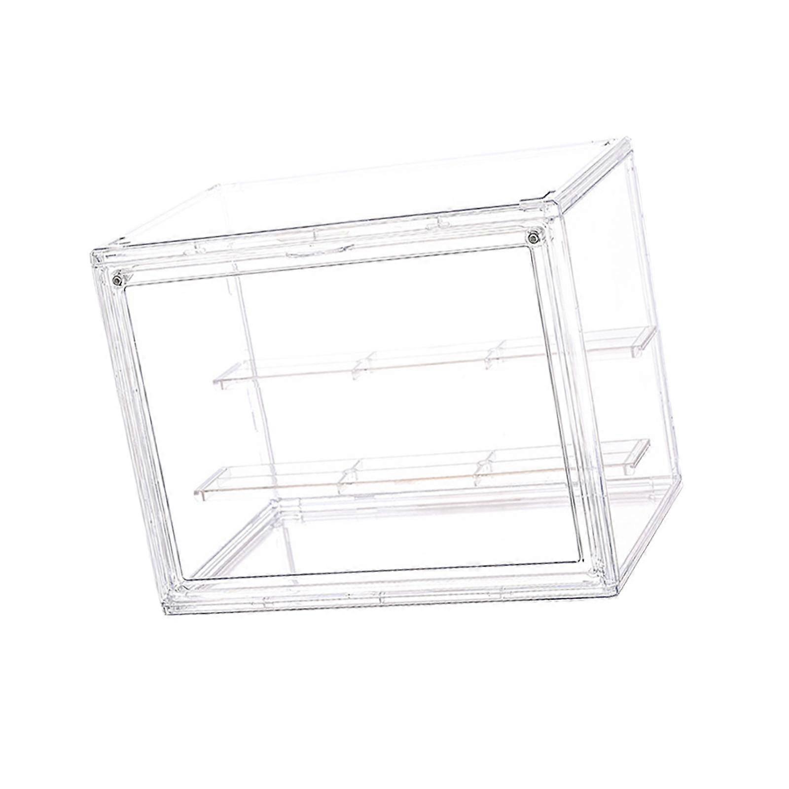 Transparente Vitrine mit Regal mit Schrank Sammlerstücke Displaybox