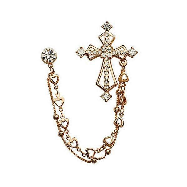 119x Steel Crystal Brooch