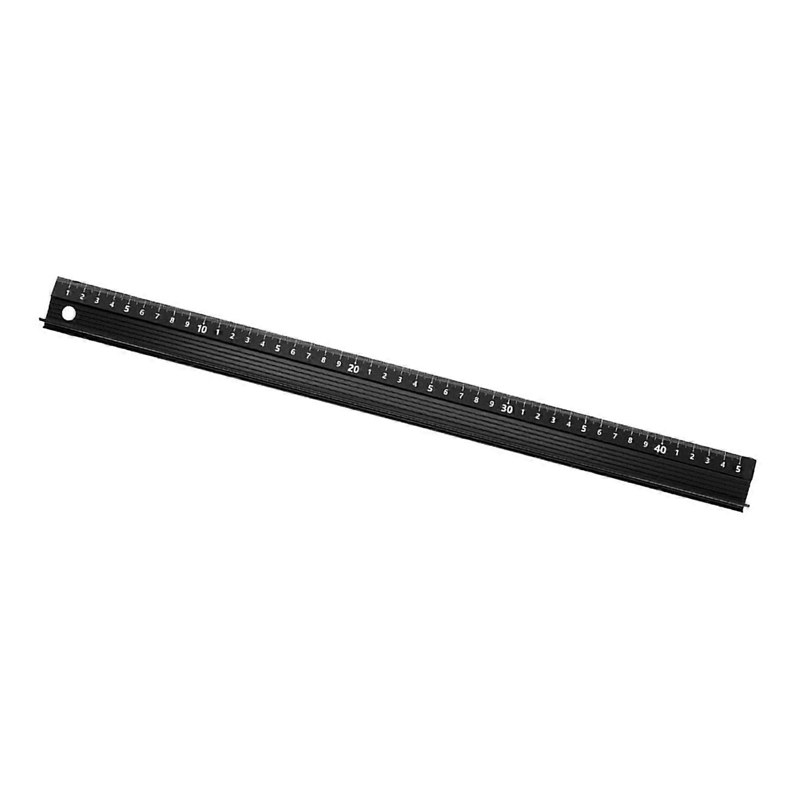 Cutting Ruler Cutting Auxiliary Ruler Metal Punch Hole Spacing Tools Anticutting Handmade DIY Art Projects Craft Safety Ruler