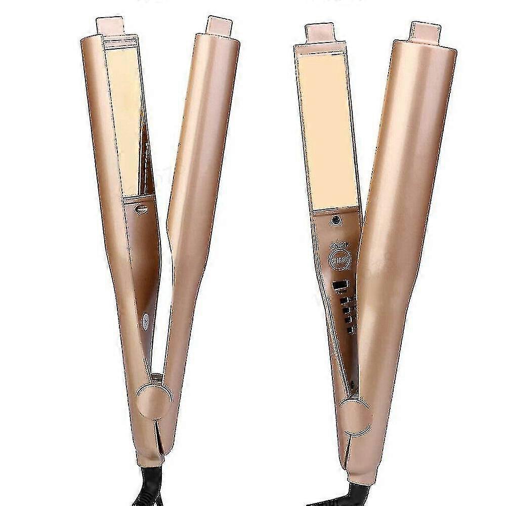 Piastra per capelli 2 in 1 Piastra per capelli Piastra e arricciacapelli per tutte le acconciature 15s Riscaldamento rapido