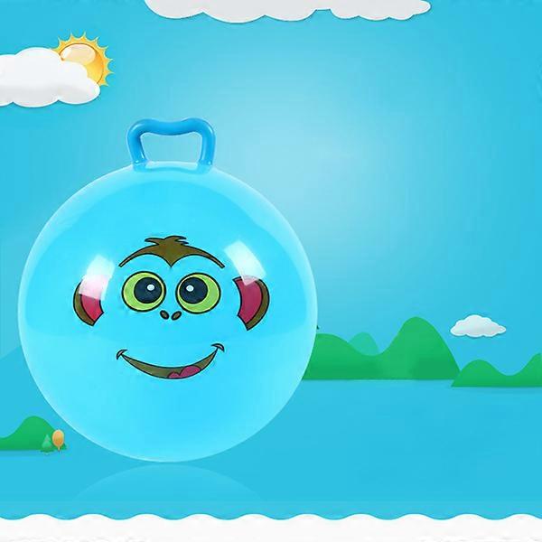 Trideer Hopper Ball Kids Exercise Ball Multi-Function Jump Ball Bouncy Ball with Handles Kids Balance Ball