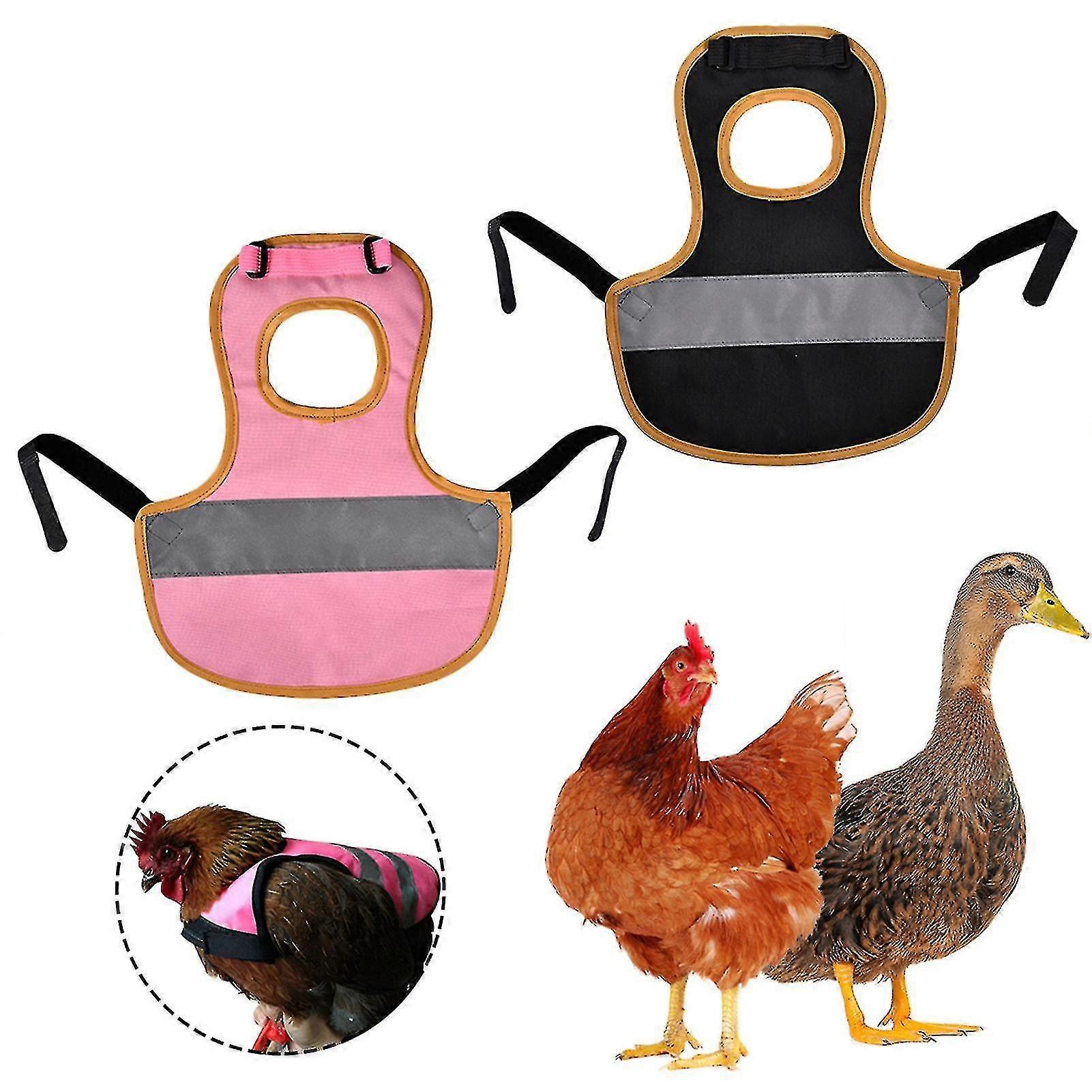 Chicken Saddles Poultry Aprons With Elastic Bands Chick Protectors