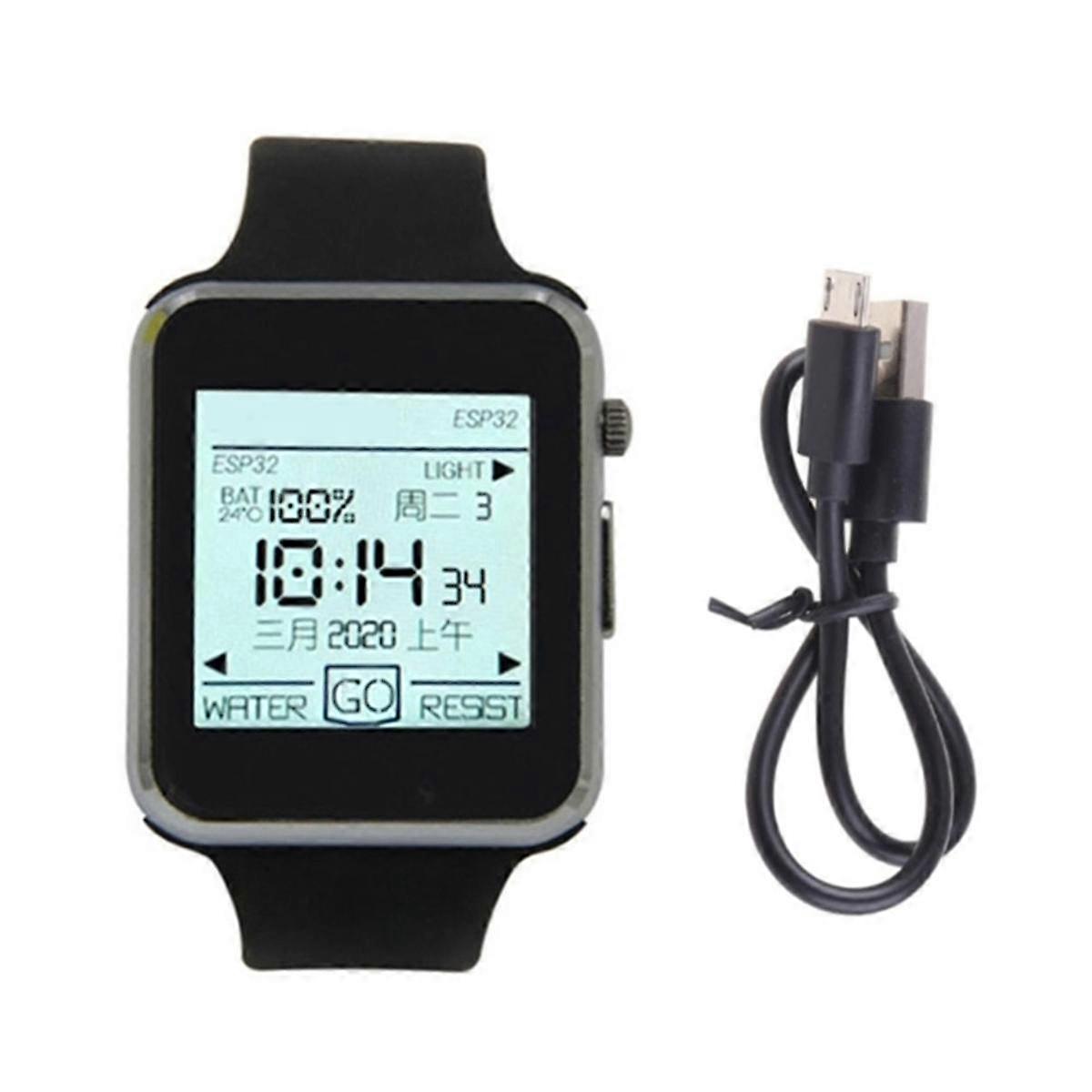 T-WATCH-2020 IPS érintőképernyős mikrofon ESP32 WIFI Bluetooth-kompatibilis vibrációs motor hangszóró háromtengelyes