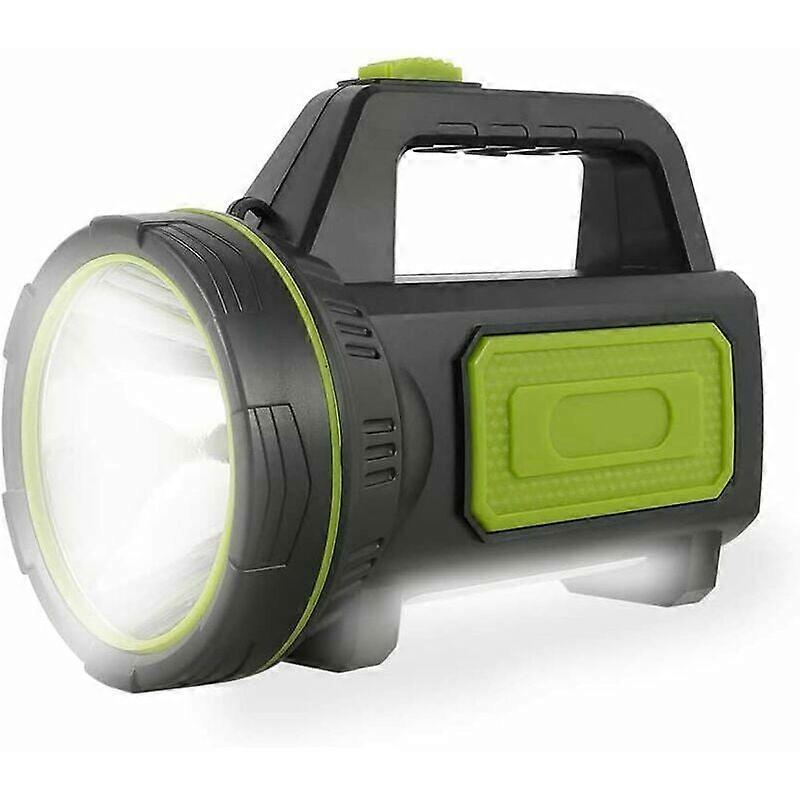 Ultra Powerful Led Torch USB Rechargeable 135000 Lumens 6000mah with Side Light High Power Waterproof Flashlight for Emergency Hiking Camping Hunting
