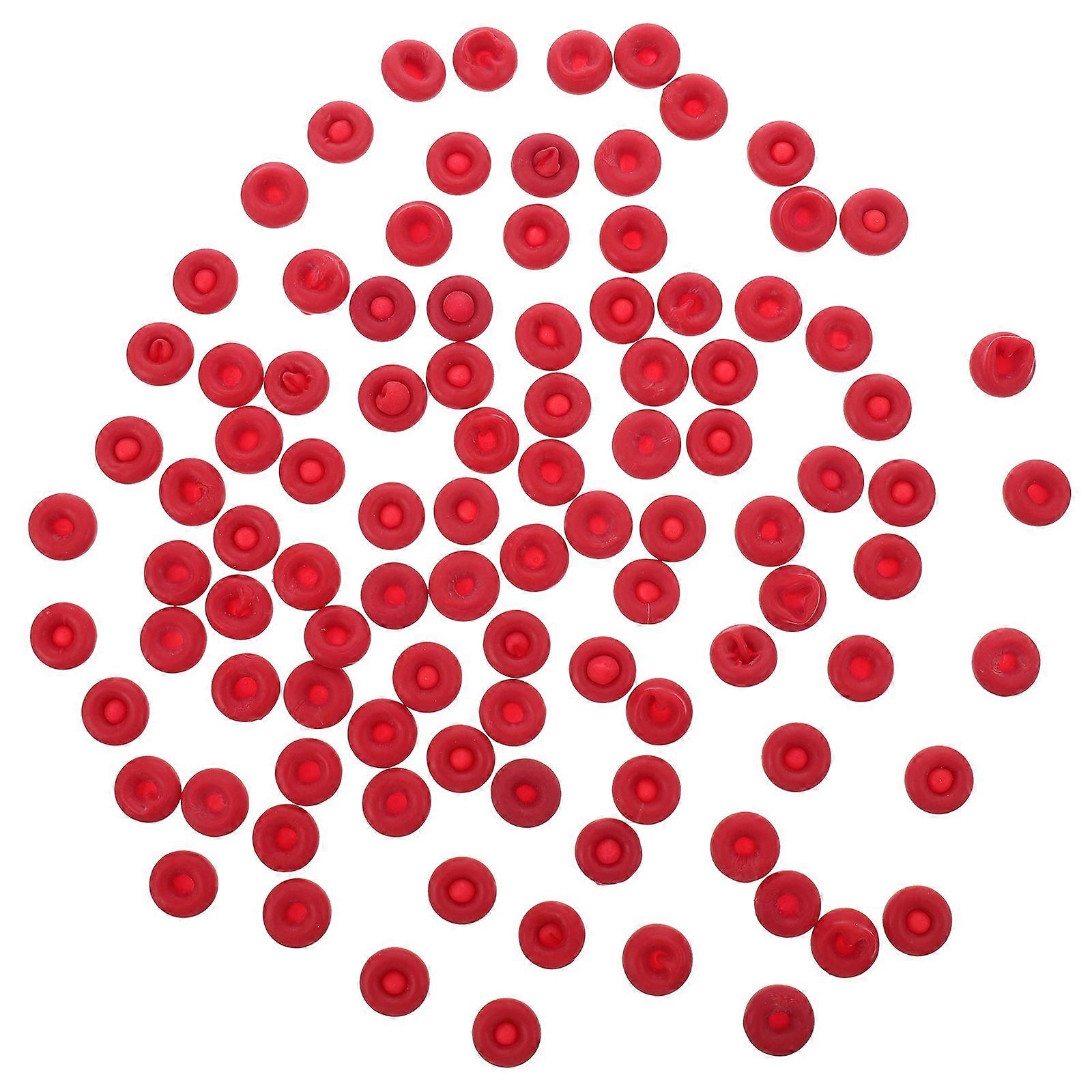 100Pcs Caulk Red Caulk Saving Caulk Saver for Sealing and Preserving
