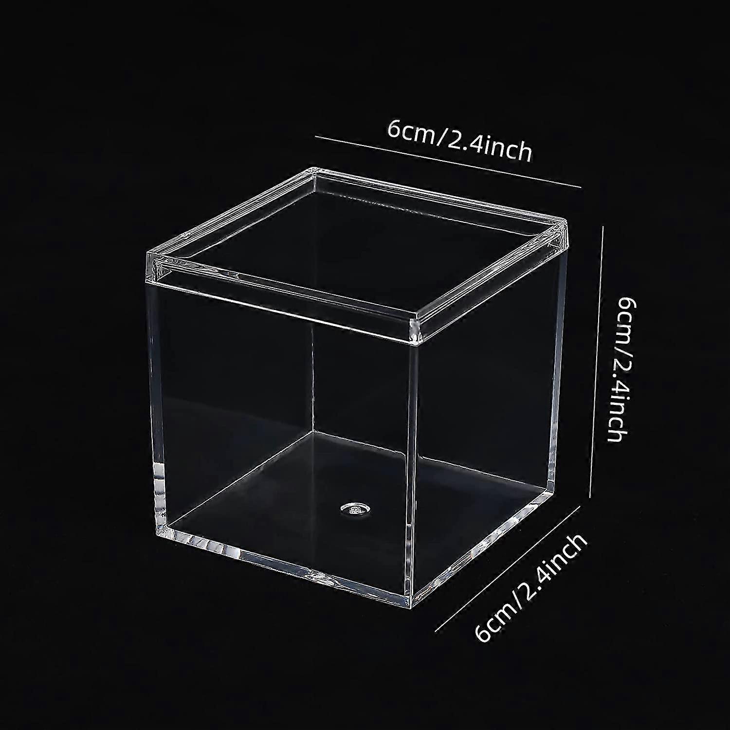 Boîte Acrylique Transparente Avec Couvercle Conteneur Cadeau Enveloppe De Bonbons Comprimés Boîte Acrylique Transparente Avec Couvercle Conteneur Cadeau Enveloppe De Bonbons Comprimés