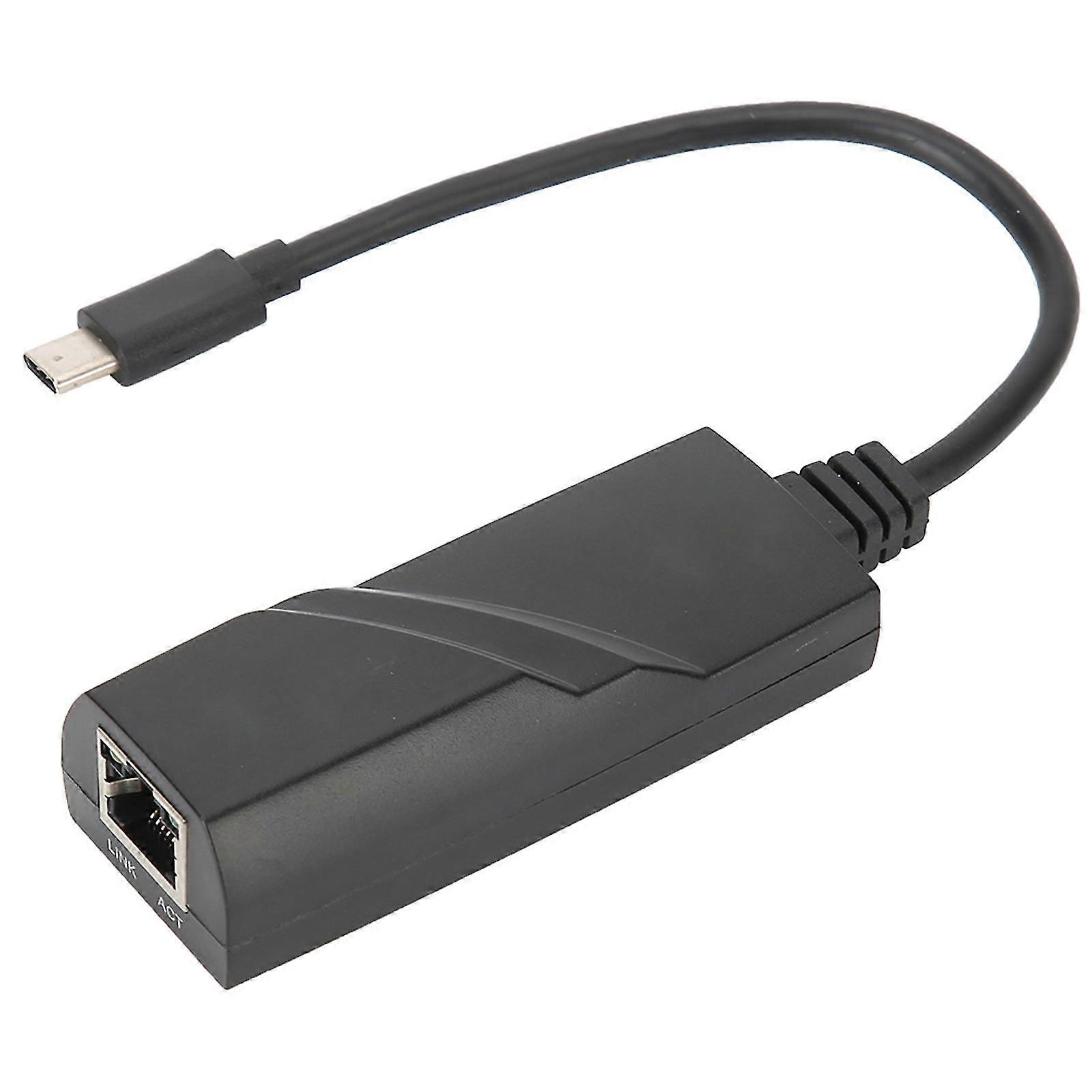 Carte réseau haut débit Type-C 3.0 Gigabit Ethernet Adapter pour téléphone portable Tablette
