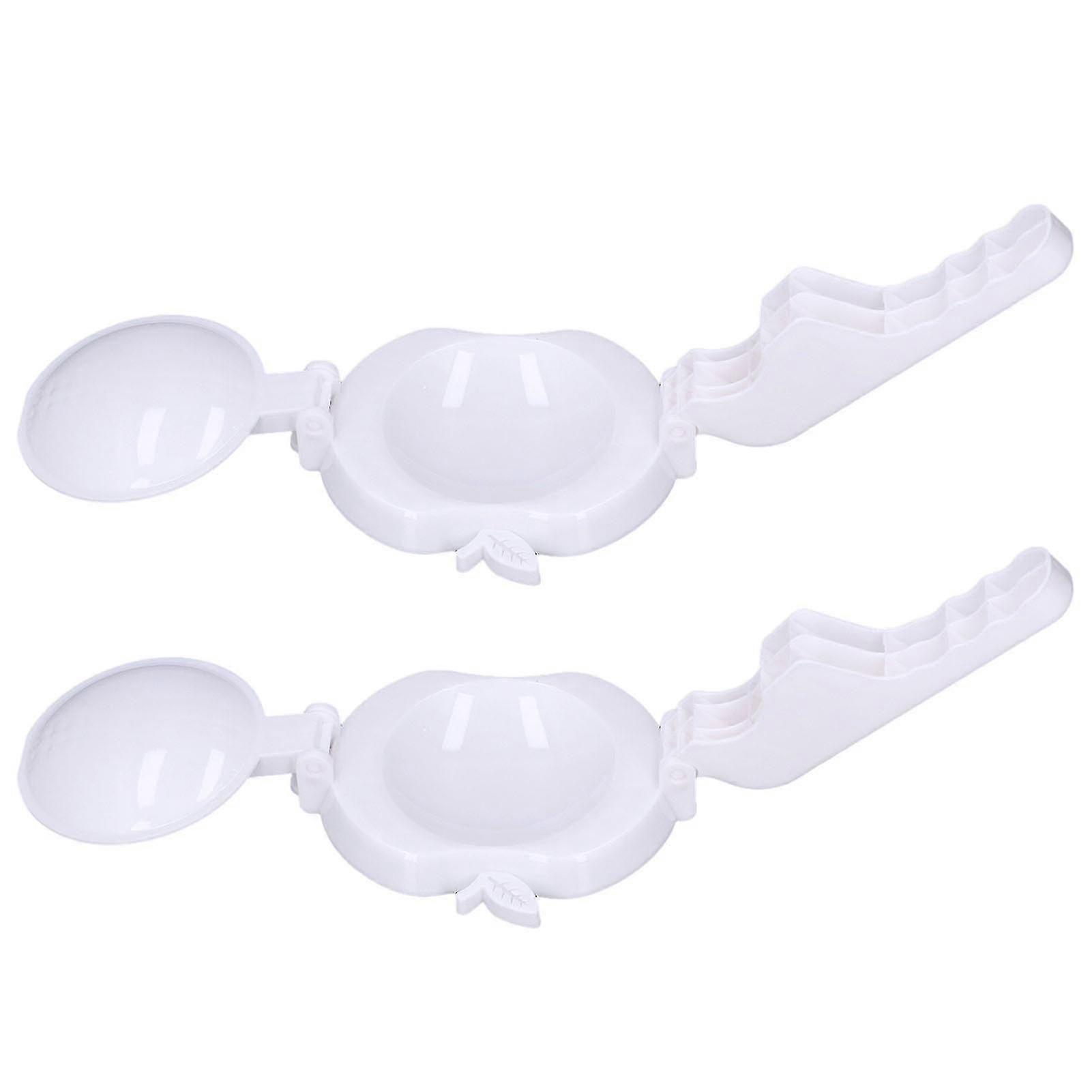 Dumpling Skin Press Maker Accessories - Rustproof Manual Dumpling Wrappers Pressing Mould (2pcsset)