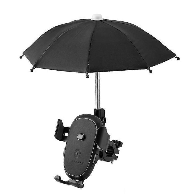 Mobile Phone Bracket Handlebar Installation (Black) Handlebar Installation (Black)