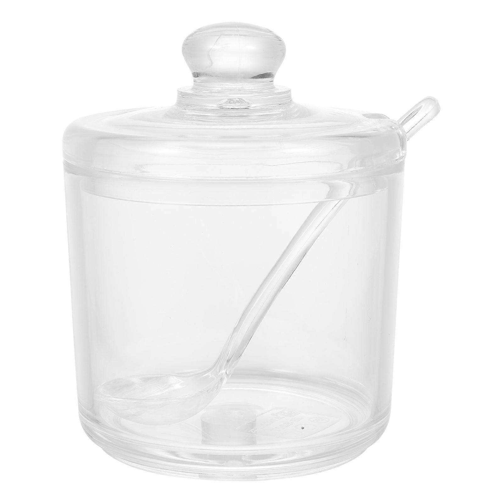 Glass Jars Lids Seasoning Containers Kitchen Storage Container Airtight Glass Jars Spices Bottles Seasoning Container