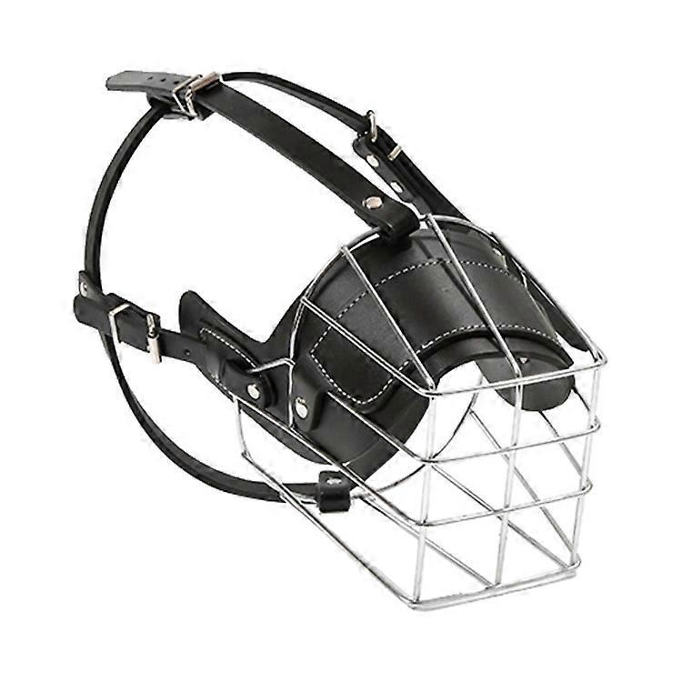 Steel Cage Style Dog Basket Muzzle