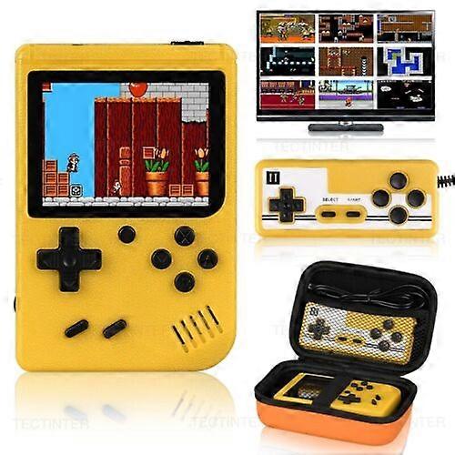 Mini Handheld Retro Video Game Console Built-in 400 Games 8 Bit 3.0 Inch+Gamepad