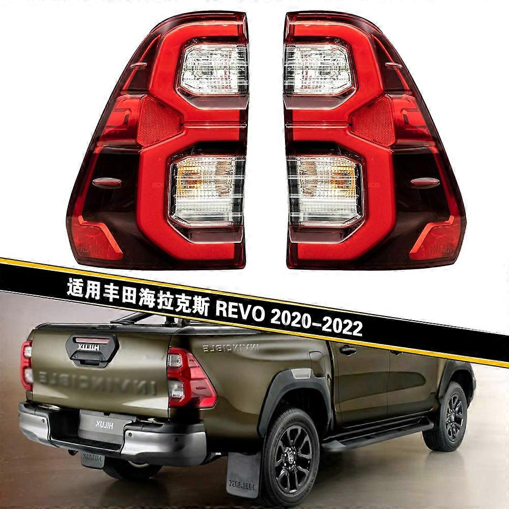 Suitable For Toyota 20/21/22 New Hilux Revo Rear Tail Lights Left And Right Reversing Light Housing Brake Light Cover