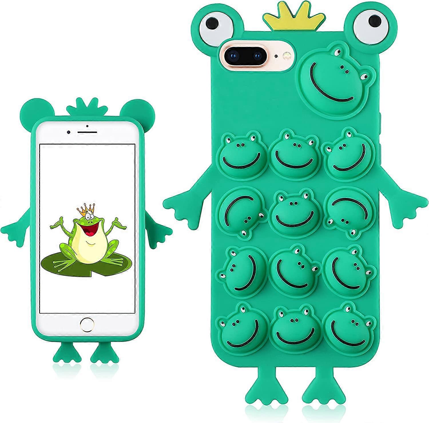 Trendy Fun for Plus/6S Plus/7 Plus/8 Plus Case,Silicone Cartoon