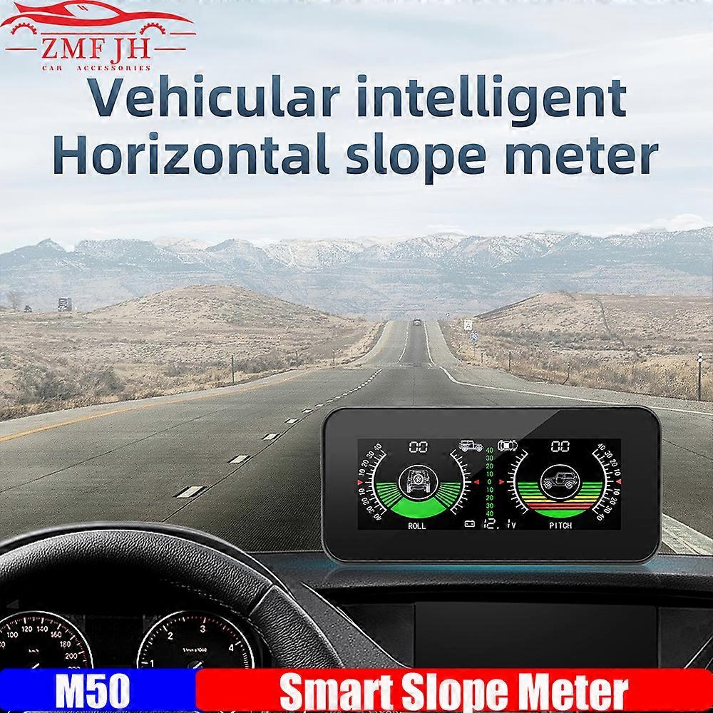 M50 Digital Speed Slope Meter Inclinometer Alarm M50 With GPS Speedometer Compass off Road Accessories 4x4 On-board Computer