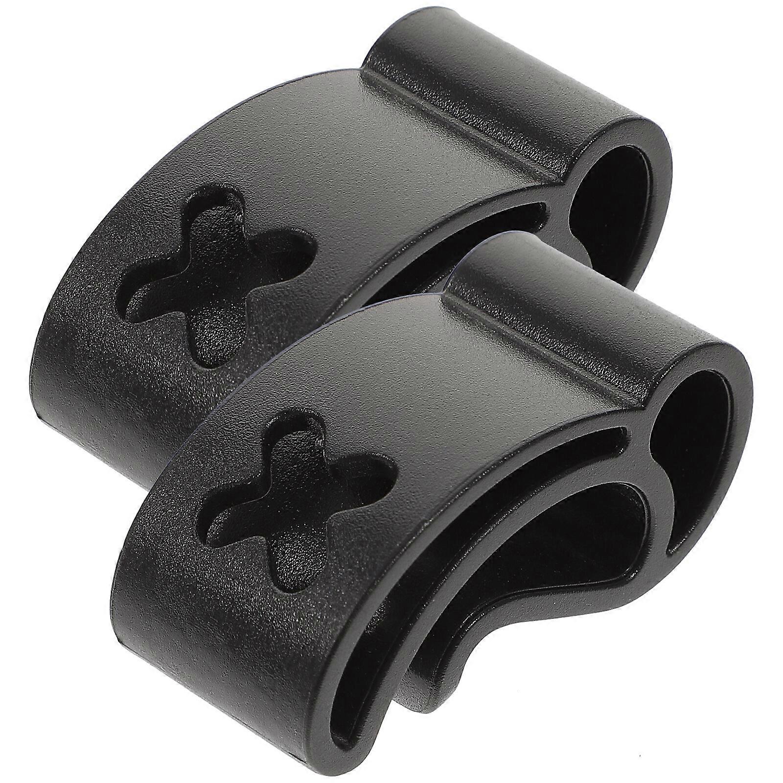 2Pcs Convenient Disc Carriers Portable Disc Clips Plastic Disc Holders Carrying Supply