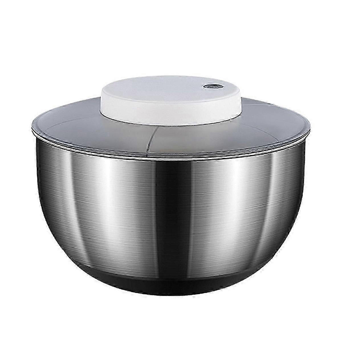 Automatic Electric Salad Spinner Food Strainers Salad Making Tool Multifunctional Vegetable Washer