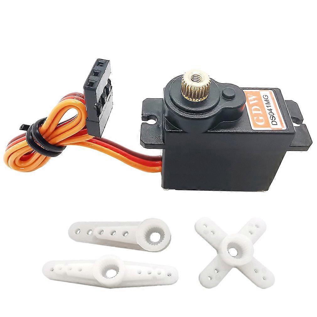 GDW DS041MG 5KG Mini Metal Gear Analog Servo For Rc Hobbies Car Boat Helicopter Airplane Rc Robot Spare Part