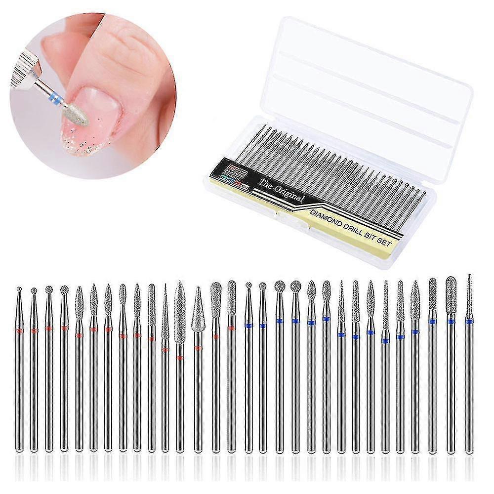 Nail Drill Bits Set For Acrylic Nails,electric Manicure Nail File Bit