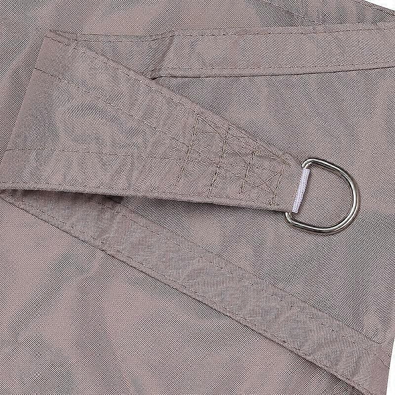 Shade cloth UV 3x2 m HDPE Sun protection rectangular Gray