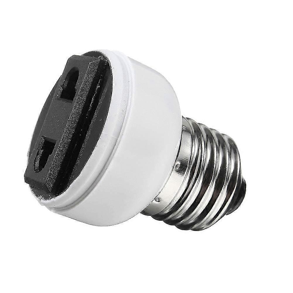 Bin E27 Screw Socket Lamp Light Holder Bulb Convert C4i2 To Outlet Female G1f3