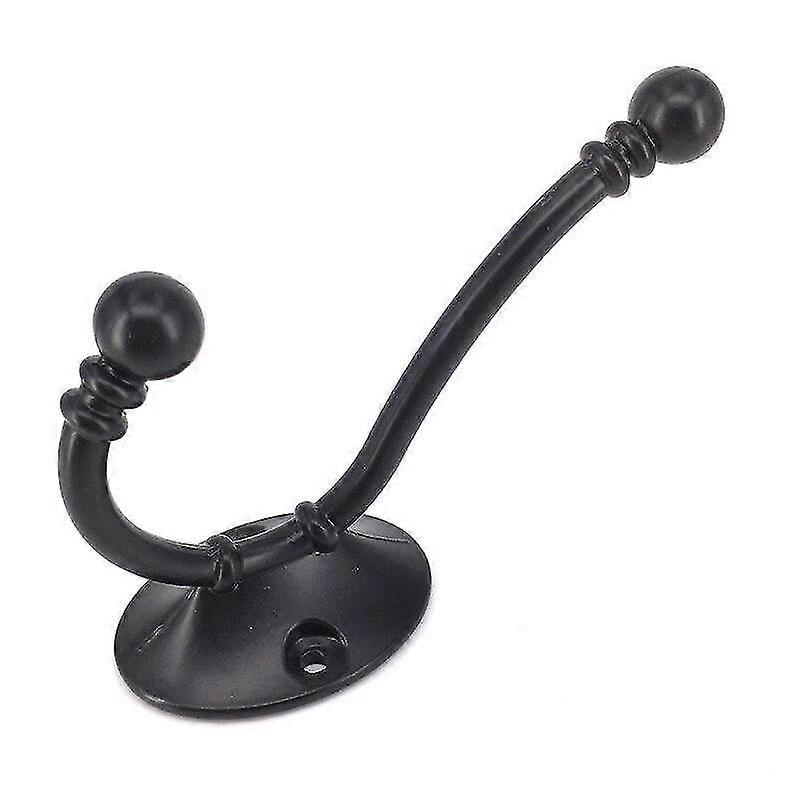 1pcs Modern Black Design Wall Installationzinc Alloy Hook