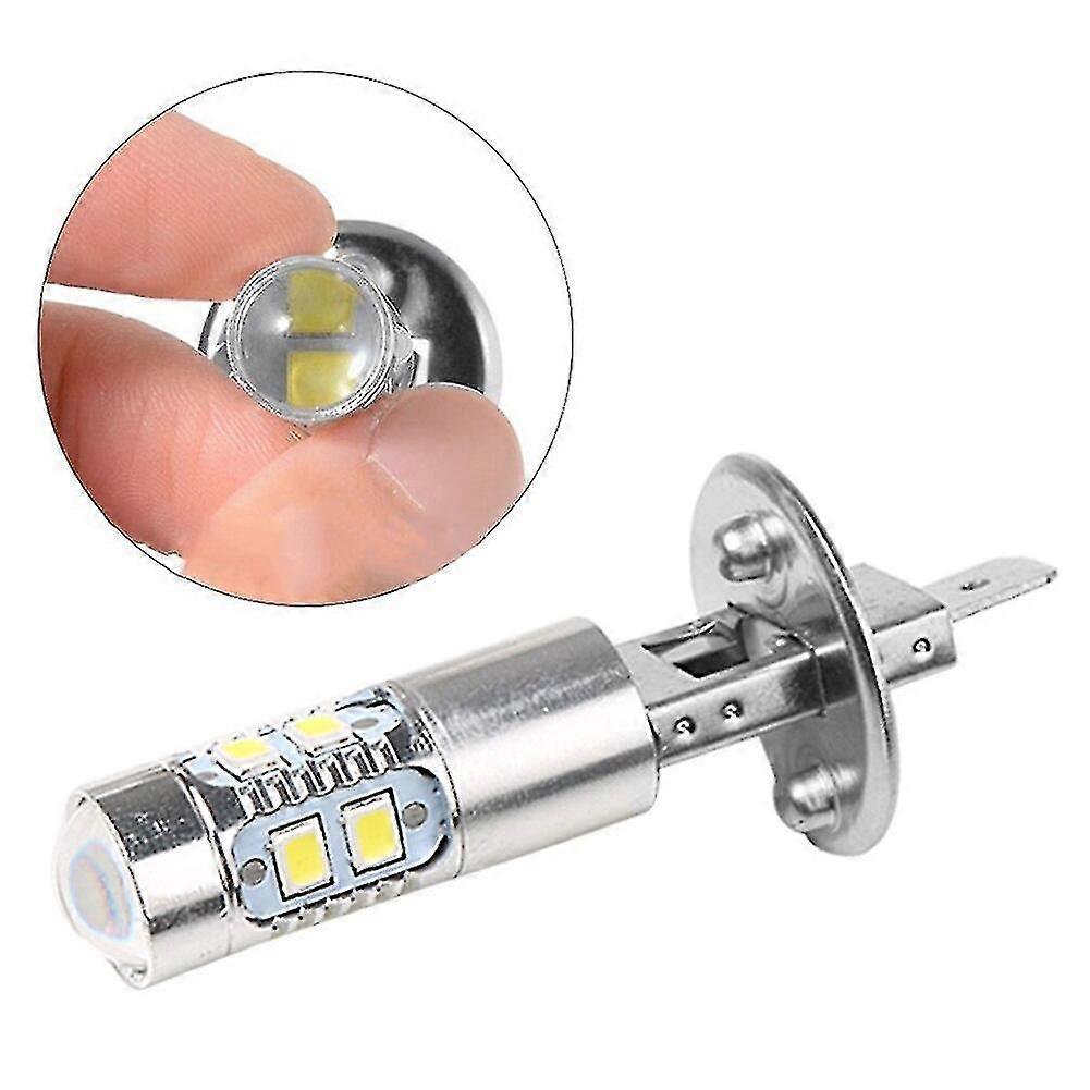 2pcs H1 50w Car Cob Led High Low Beam For Bulbs