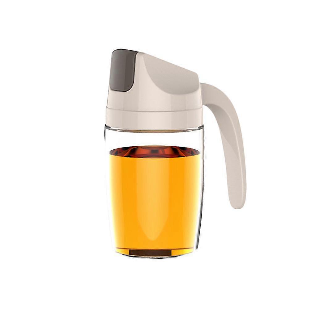Leakproof Olive Oil Vinegar Dispenser Bottle Automatic Cap Storage Jar