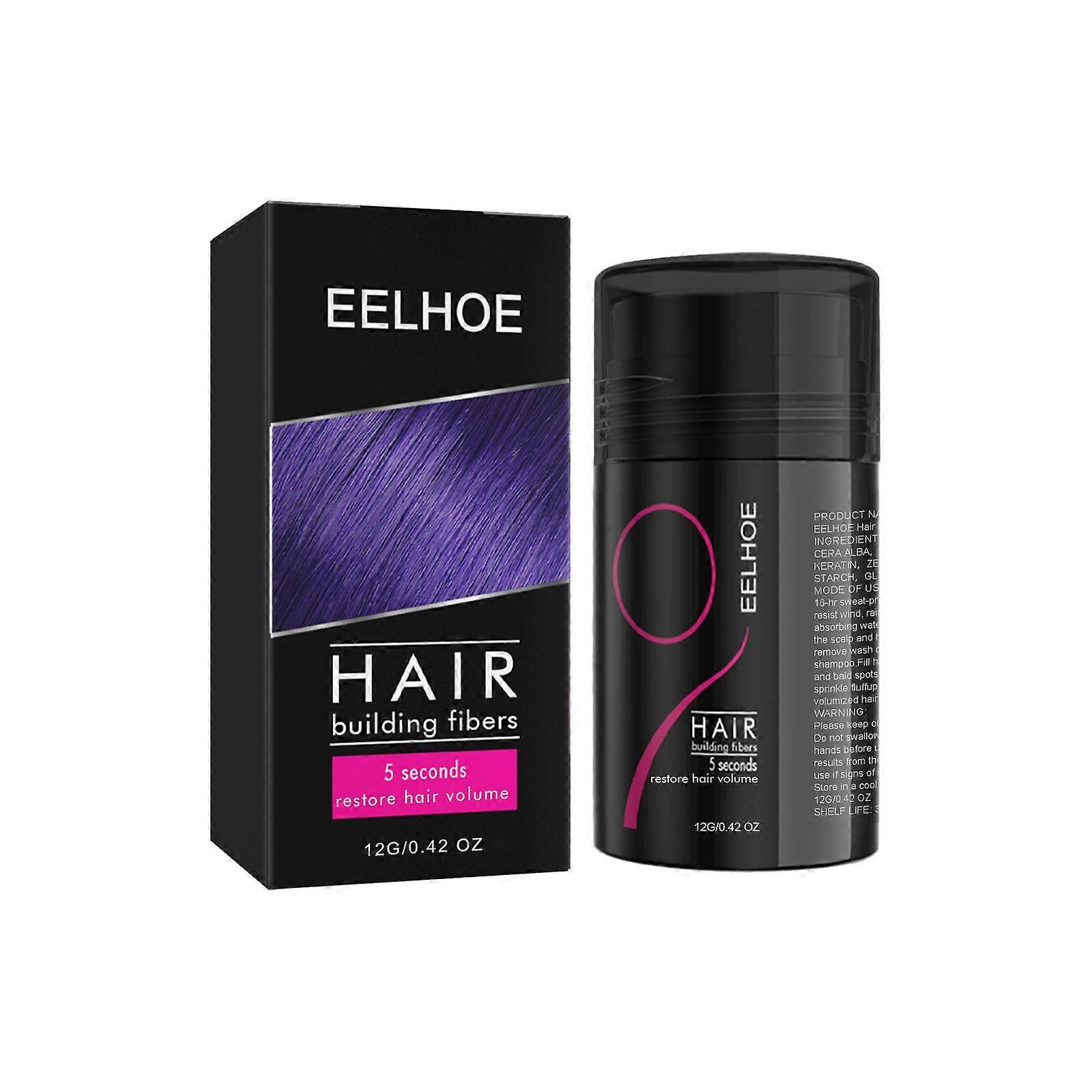 Fibres capillaires - Poudre de coton 100% naturelle Microfibres capillaires pour dissimuler instantanment la calvitie et lalopcie - Fibre capillaire Hommes et femmes - Fibres capillaires Densifyi