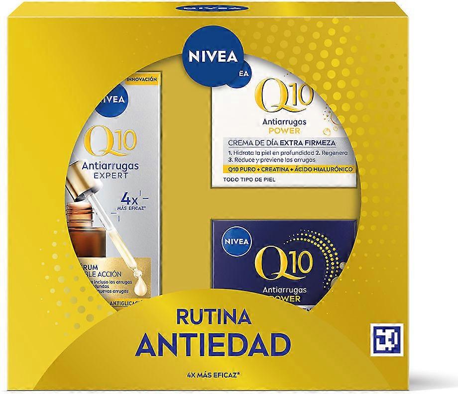 Q10 Anti-Aging Routine Case Nivea 3 pcs