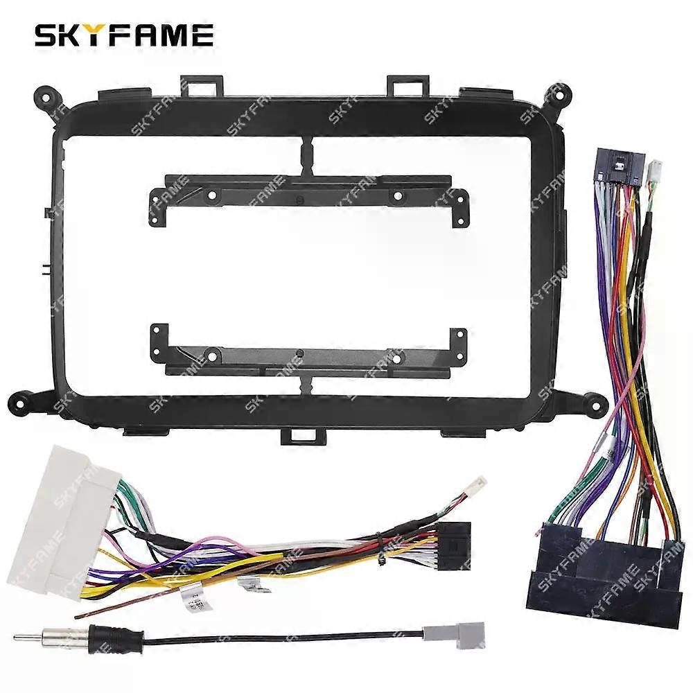 Applies to Car Frame Fascia Adapter Android Radio Dash Fitting Panel Kit For KIA Carens Rondo
