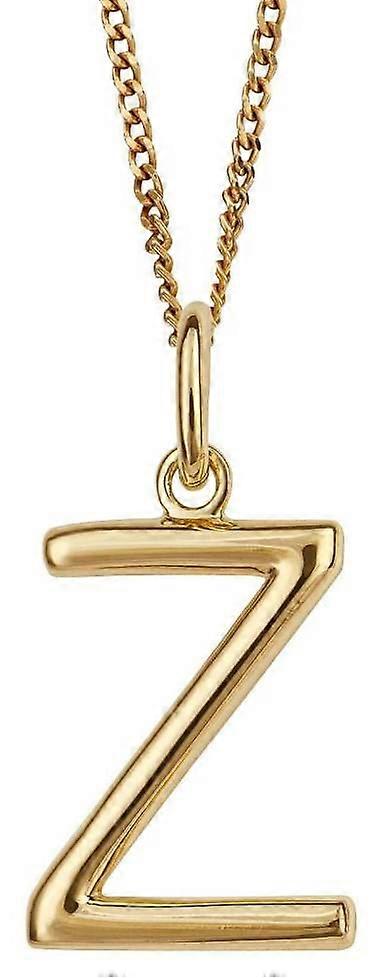Beginnings Z Initial Pendant - Gold
