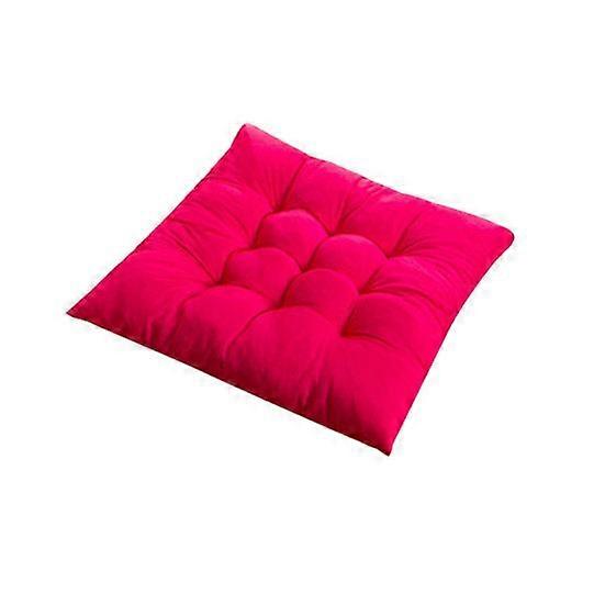 40x40cm Solid Color Square Soft Thicken Seat Pad Cushion Dining Room Chair Decor