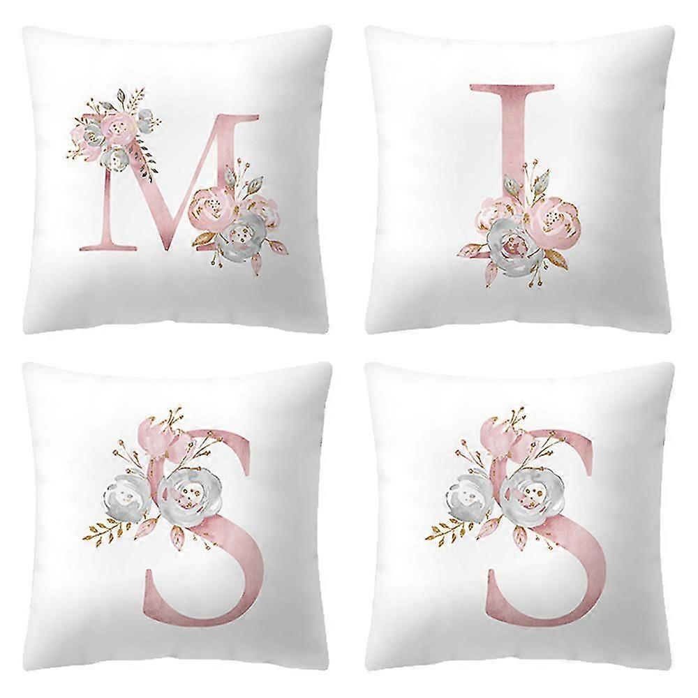 Pillow Covers Set Of 4 Decorative Throw Pillow Covers Square Cushion Case For Home Sofa Couch Decoratio