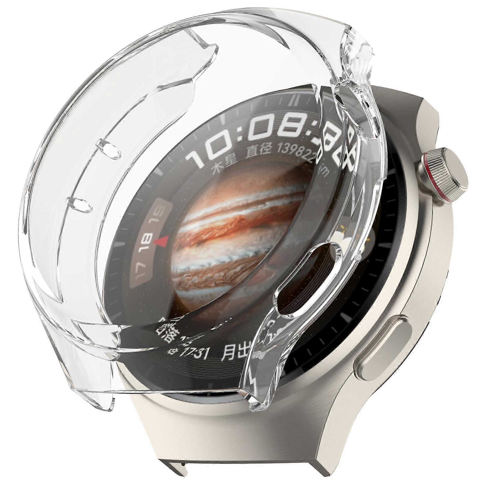 Electroplated Full Coverage TPU Watch Protective Case For Huawei Watch 4 Pro
