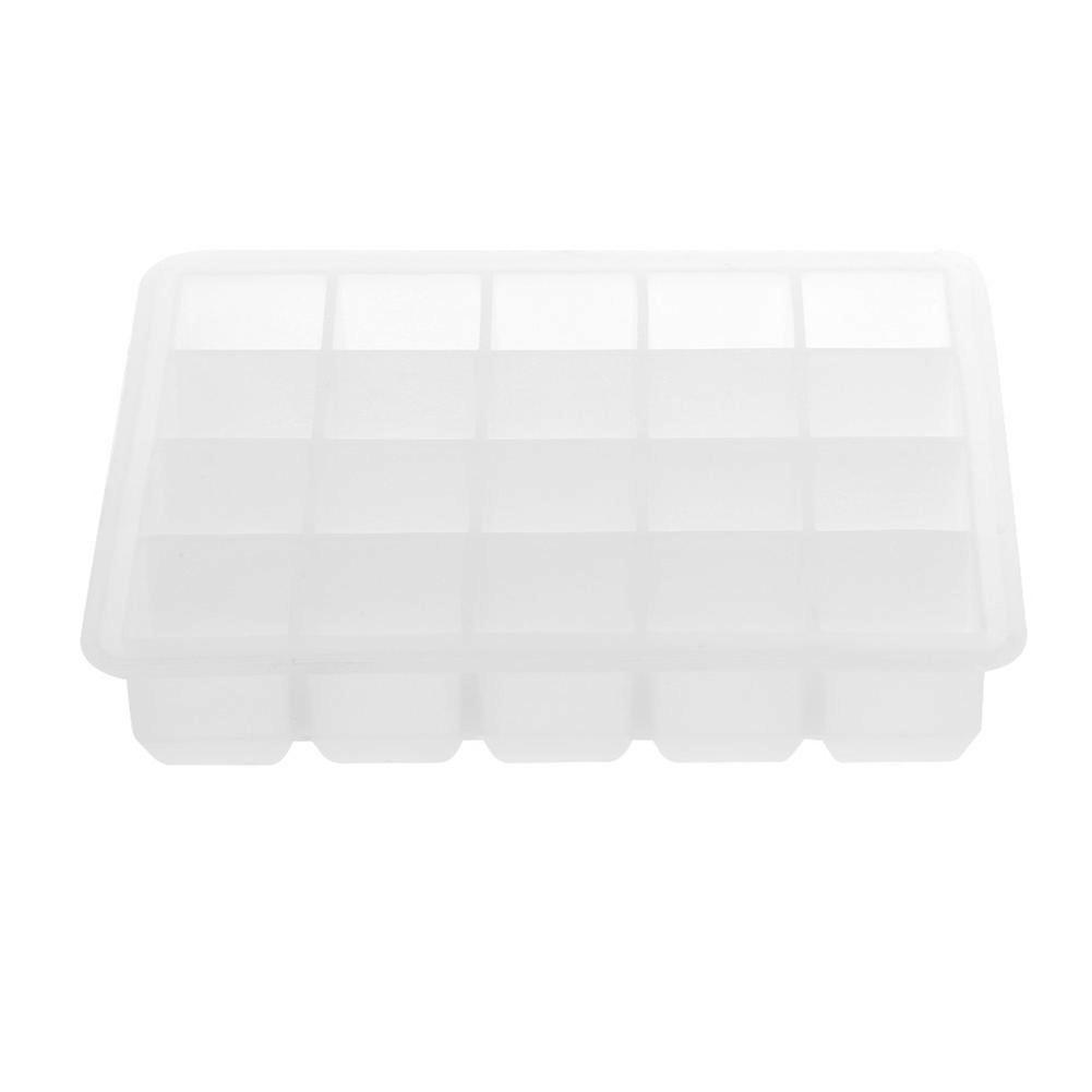 20 Grids Silicone Ice Cube Tray Mold Ice Cube Maker Container