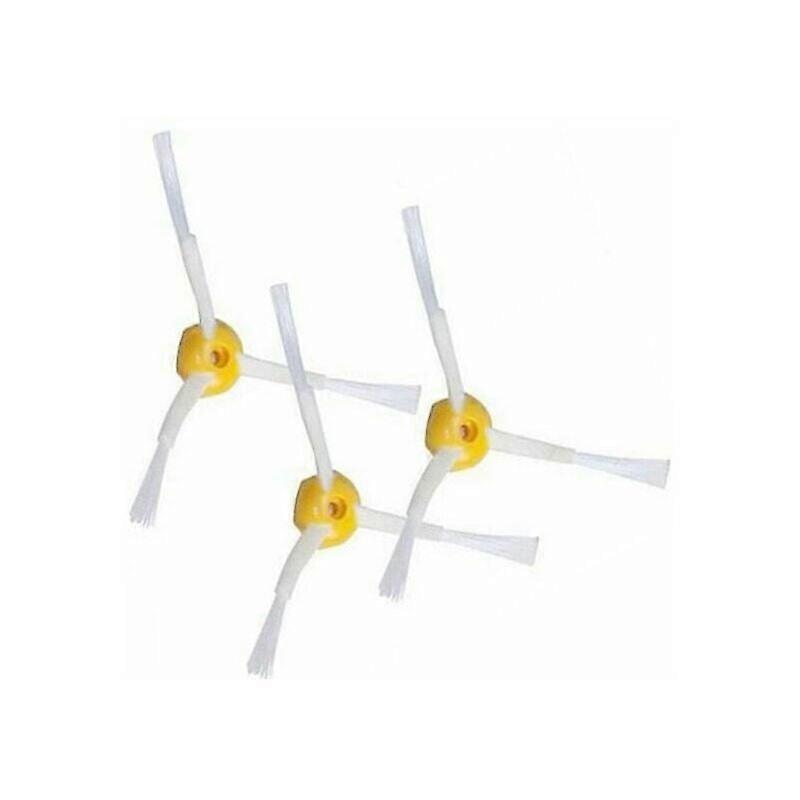 KIT Pack of 3 side brushes for iRobot Roomba - 500/600/700 series,
