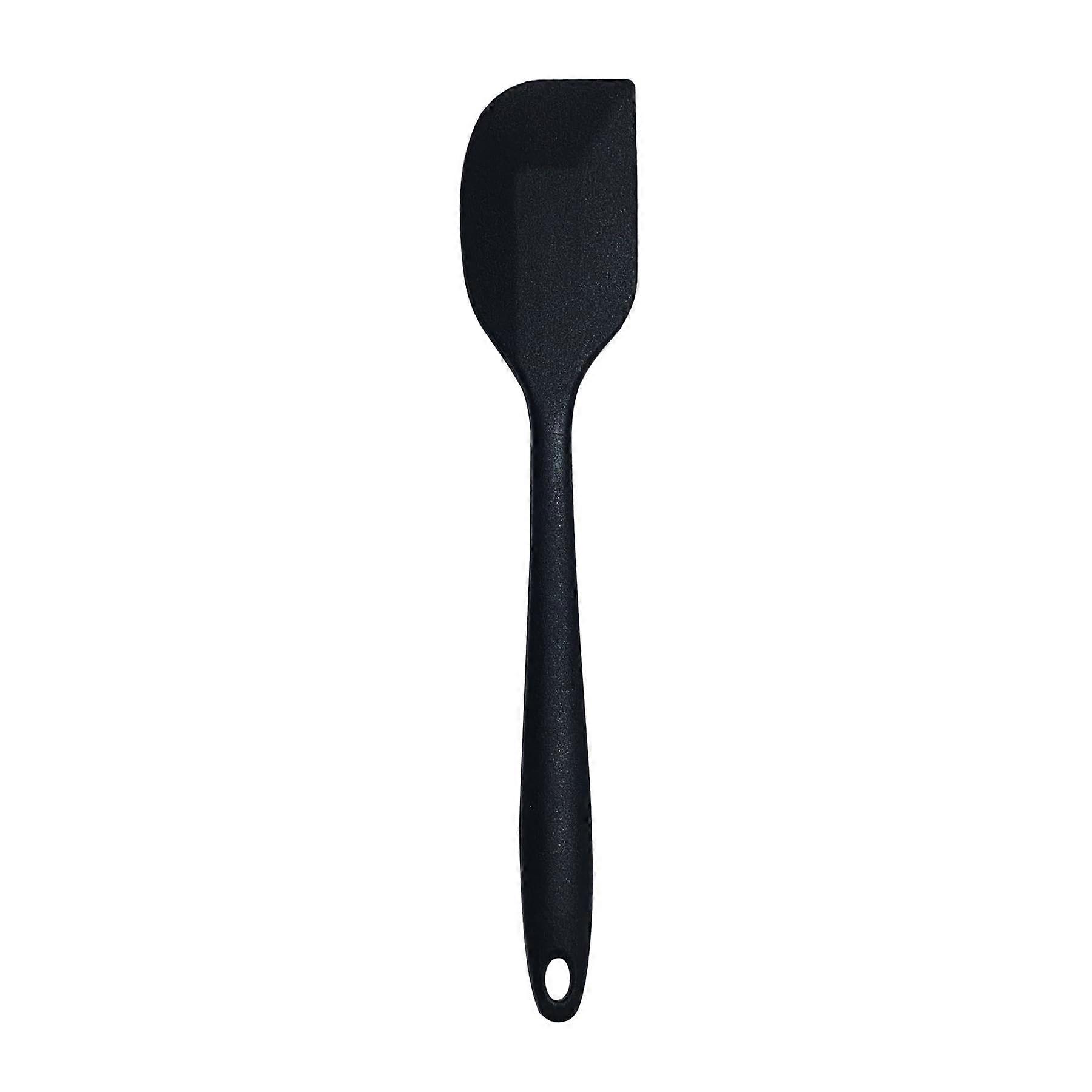 Heat-Resistant Silicone Spatula - Flexible Kitchen Scraper for Baking, Mixing, Non-Stick Cookware, Easy to Clean