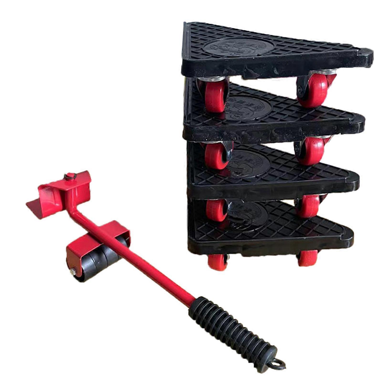 Furniture Mover Heavy Lifter Set 360 degrés rotation Dolly Tool Capacité de 1102lbs pour déplacer le réfrigérateur Canapé Armoire