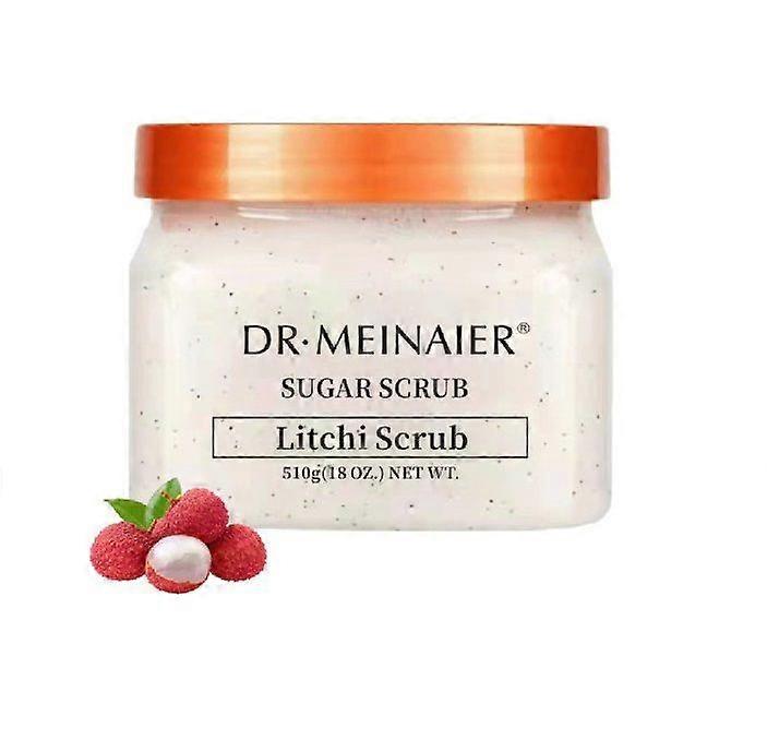 シュガースクラブライチスクラブ、18オンス、エッセンシャルボディケアに栄養を与えるためのウルトラハイドレーティング&エクスフォリエイティングスクラブ