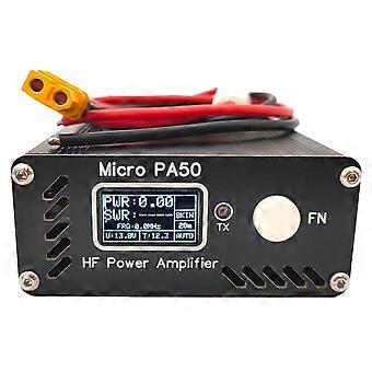 Hamgeek Micro PA50+ 50W HF Power Amplifier – 3.5MHz-28.5MHz, USA Stock
