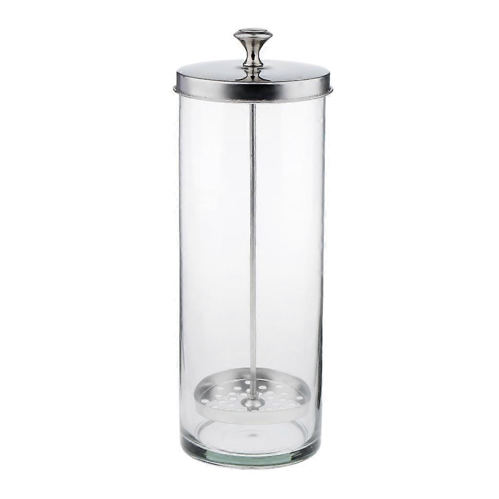 Glass Disinfecting Sterilizing Jar For Barber Combs Clipper Cutter Tools L
