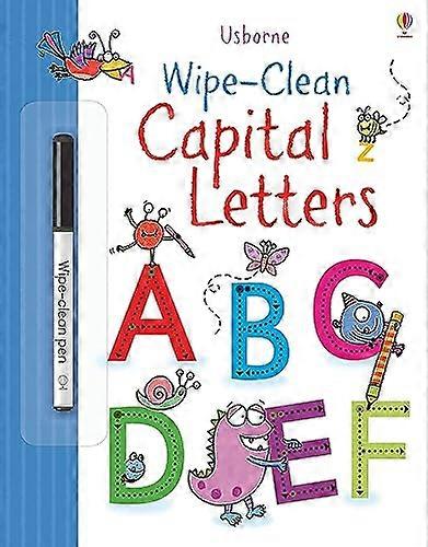 Wipe Clean Capital Letters