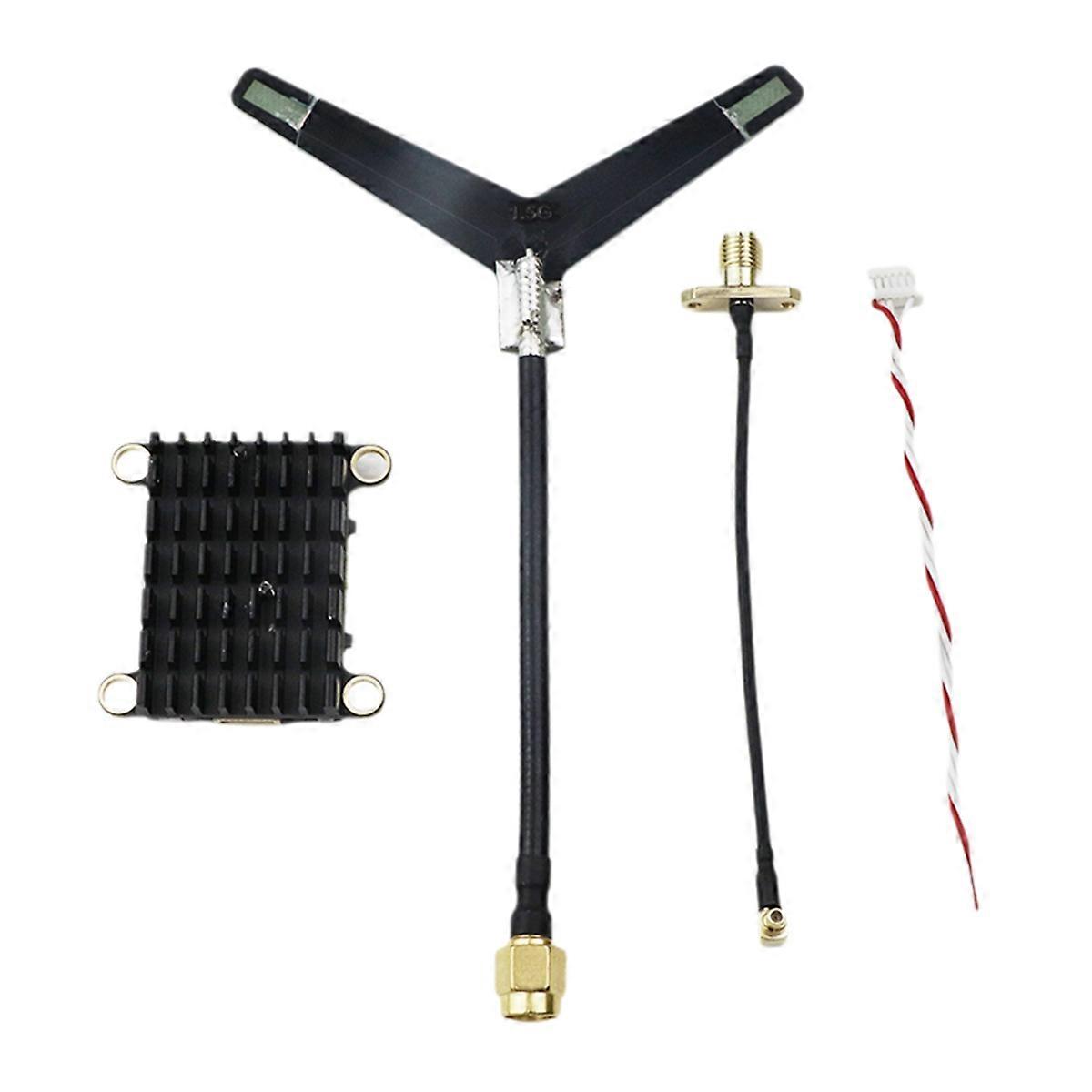 1.7G 1.8G 1.9G 2.5W FPV VTX 8CH 2500mW Video Transmitter Module for RC FPV Fixed Wing Aircraft Long
